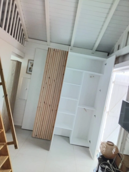 Placard habillage tasseaux sur mesure